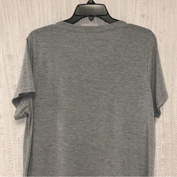 Modern Lux 1X Gray Black “NOPE” Short Sleeve Tee - Picture 4 of 10